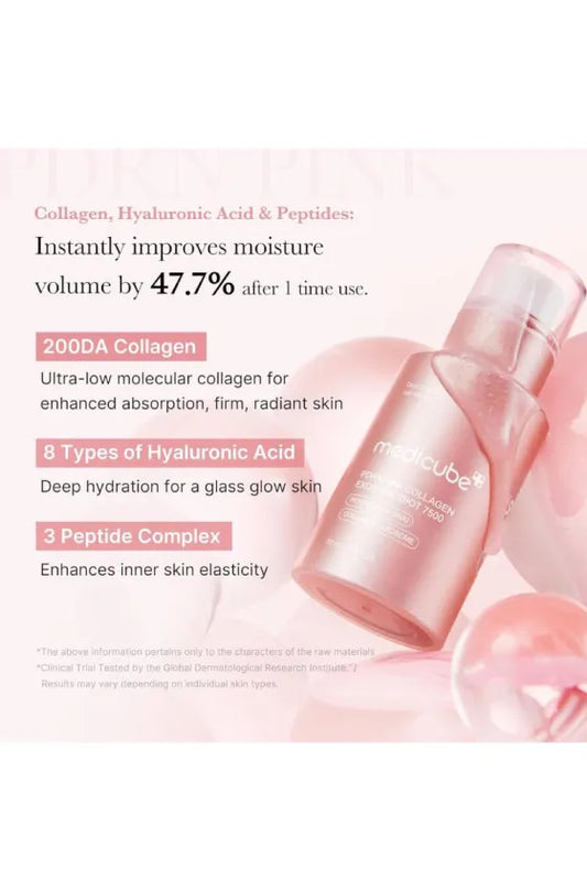 MEDICUBE PDRN PINK COLLAGEN EXOSOME SHOT 7500