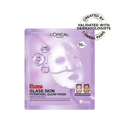 L'OREAL PARIS GLASS SKIN HYDROGEL GLOW MASK