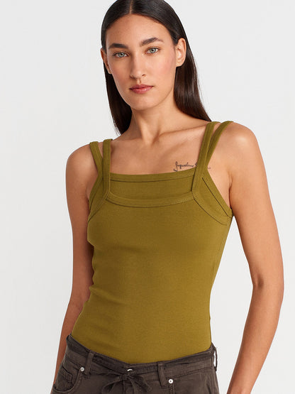 Double Strap Tank Top
