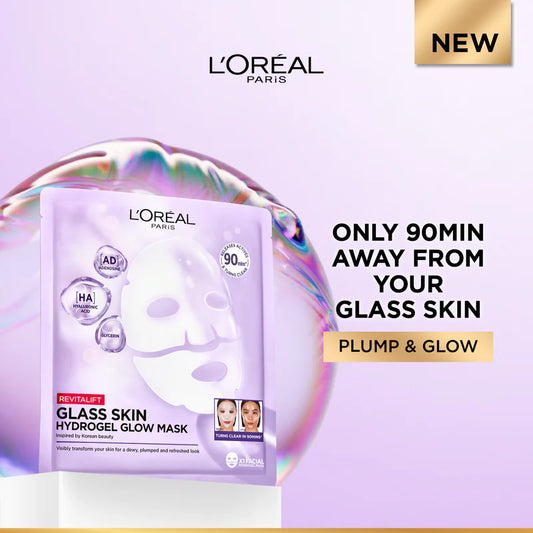 L'OREAL PARIS GLASS SKIN HYDROGEL GLOW MASK