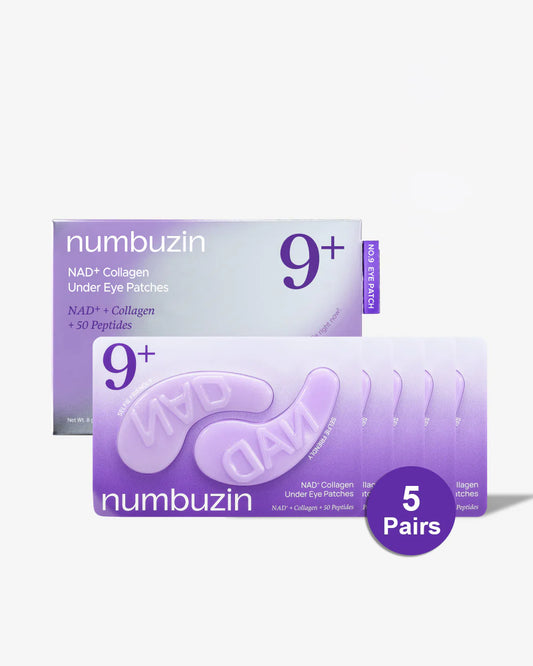 numbuzin NAD+ Collagen Under Eye Patches (5 Pairs)