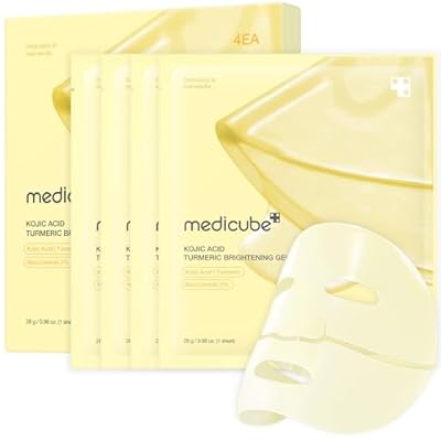 MEDICUBE KOJIC AND TURMERIC BRIGHTENING GEL MASK