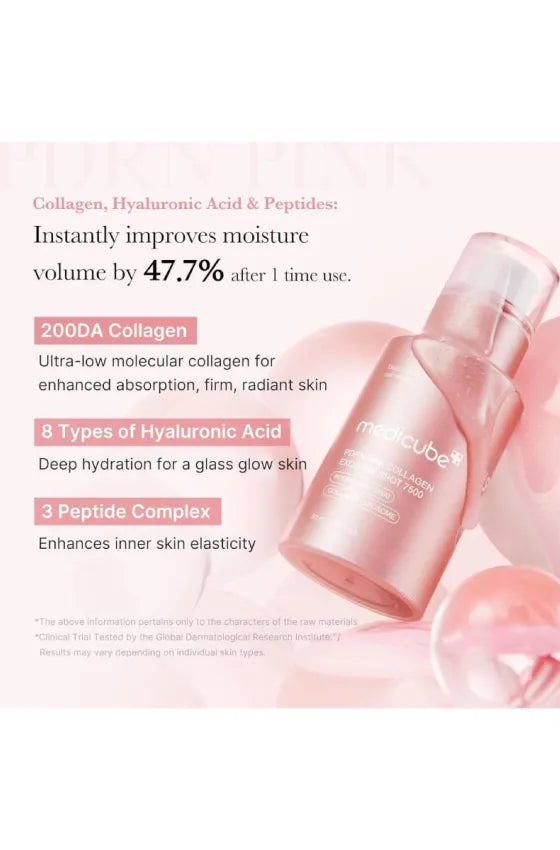 MEDICUBE PDRN PINK COLLAGEN EXOSOME SHOT 7500
