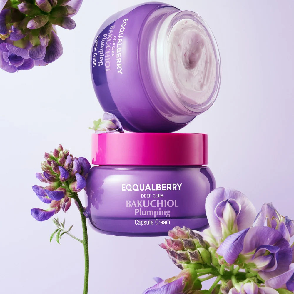 EQQUALBERRY BAKUCHIOL PLUMPING CAPSULE CREAM