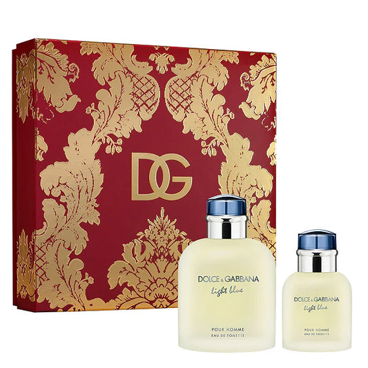 DOLCE & GABBANA LIGHT BLUE POUR HOMME SET
