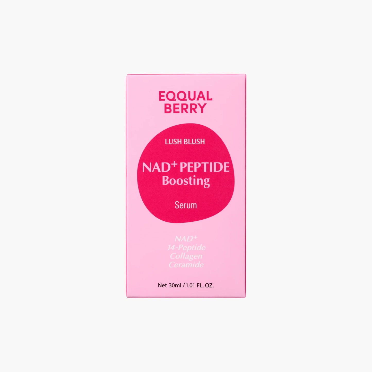 EQQUALBERRY LUSH BLUSH NAD + PEPTIDE BOOSTING SERUM