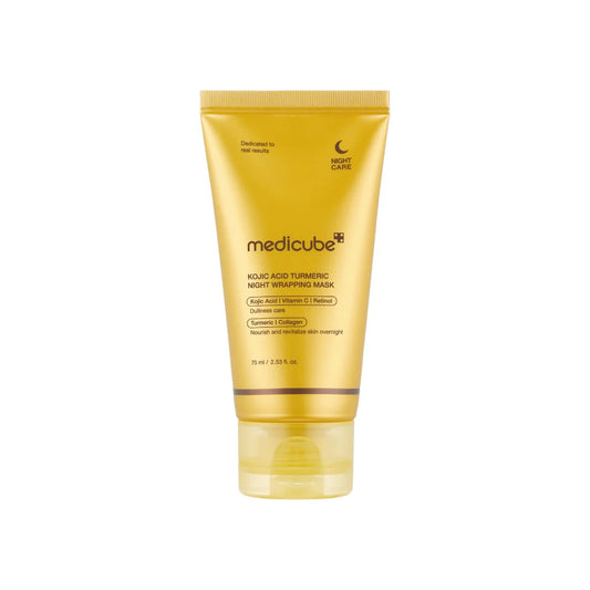 MEDICUBE KOJIC ACID TURMERIC NIGHT WRAPPING MASK