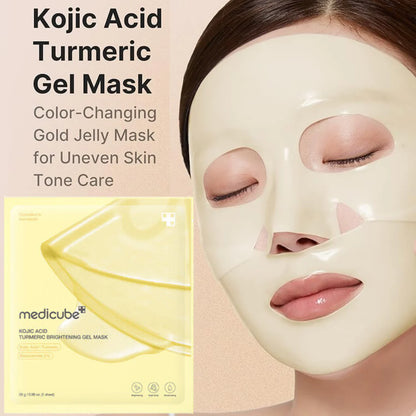 MEDICUBE KOJIC AND TURMERIC BRIGHTENING GEL MASK