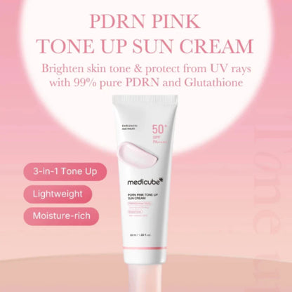 MEDICUBE PDRN PINK TONE UP SUN CREAM
