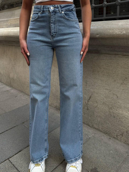 MIELE BLUE JEANS LYCRA PALAZZO