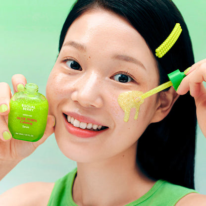 EQQUALBERRY GREEN AID ALOE PDRN CALMING SERUM