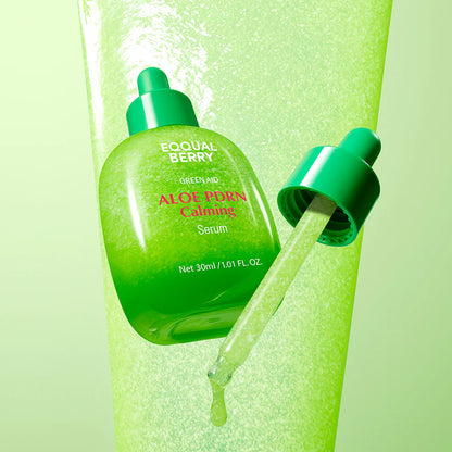 EQQUALBERRY GREEN AID ALOE PDRN CALMING SERUM