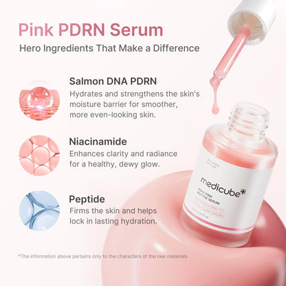 MEDICUBE PDRN PINK PEPTIDE SERUM