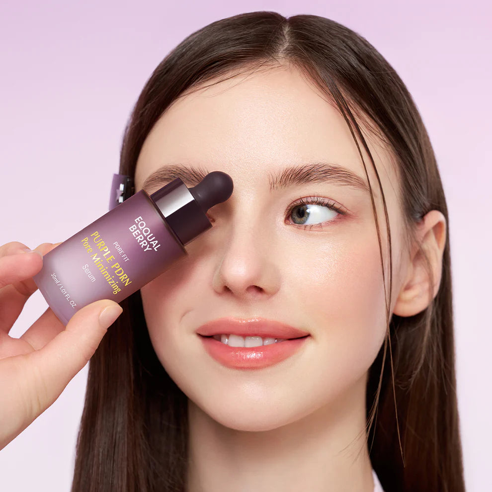EQQUALBERRY PURPLE PDRN PORE MINIMIZING SERUM